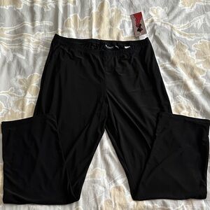 Nina Leonard Black pull-on pant